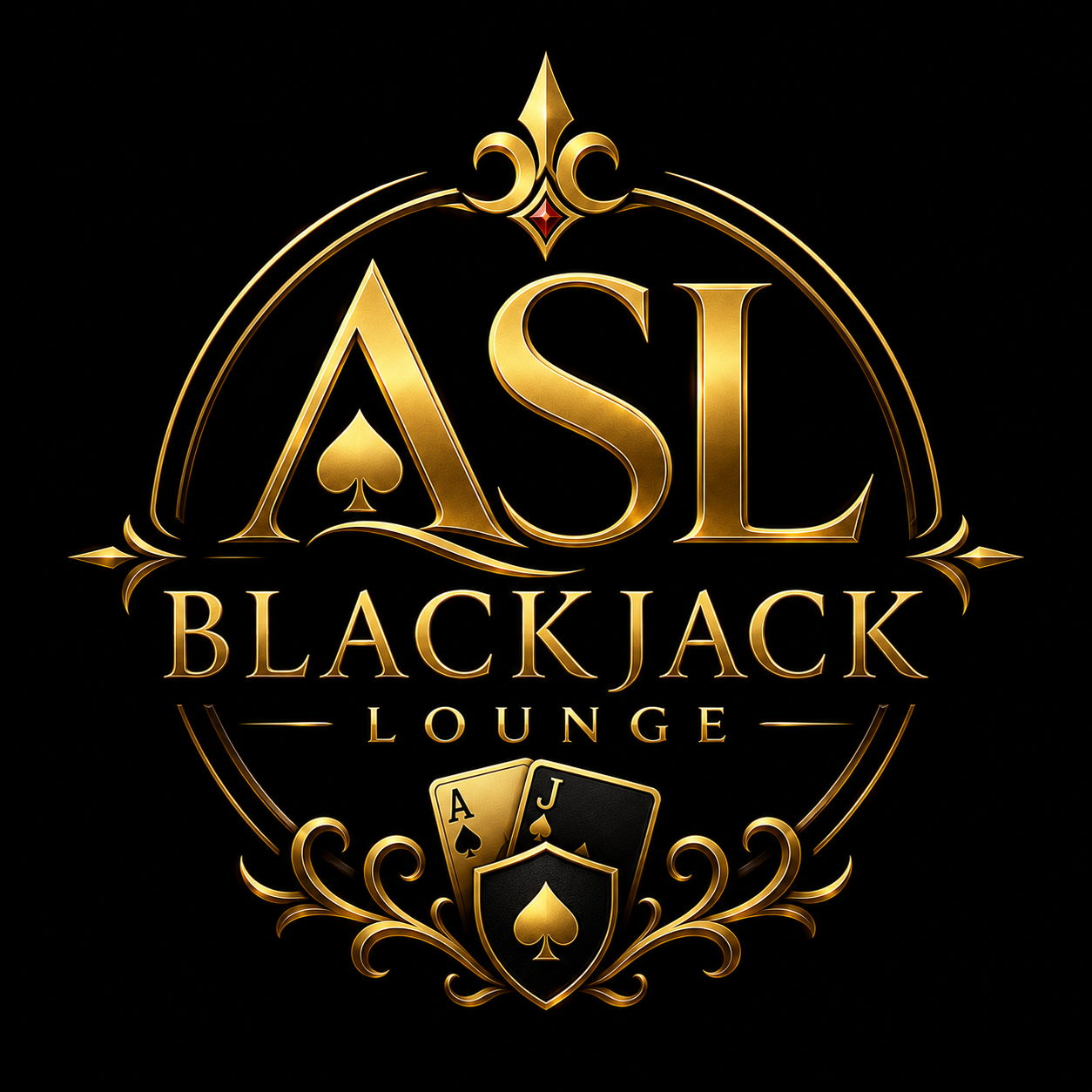 ASL BlackJack Lounge logo
